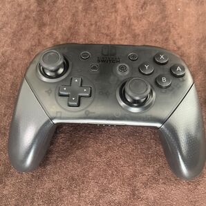【ジャンク】Nintendo Switch Proコントローラー(左スティック不調)