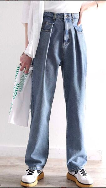 レディース デニムパンツ W36 Levi’s TAPER リーバイス