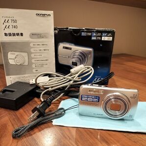 【ジャンク品】OLYMPUS μ750 ALL-WEATHER シルバー