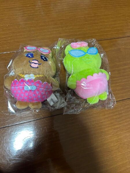 新品タグ付きおぱんちゅうさぎ マスコット 2点セット しまむら ぬいぐるみ