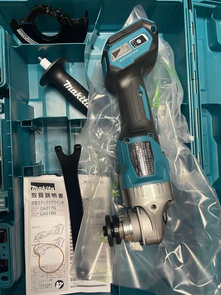 新品 マキタ GA018GZ 充電式ディスクグラインダー ケースセット