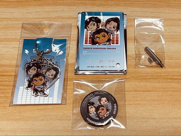 セット最安値☆ 名探偵コナン 大阪城 夏フェス トレーディング アクリルプレート 缶バッジ アクリルキーホルダー諸伏高明 大和敢助
