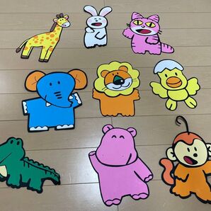 みんな大好き!たべっ子どうぶつ壁面飾り