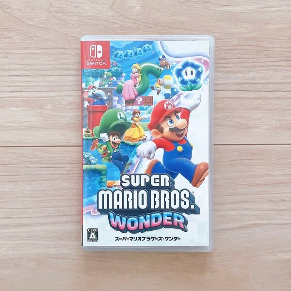 【動作確認済み】任天堂Switch スーパーマリオブラザーズ・ワンダー ソフト