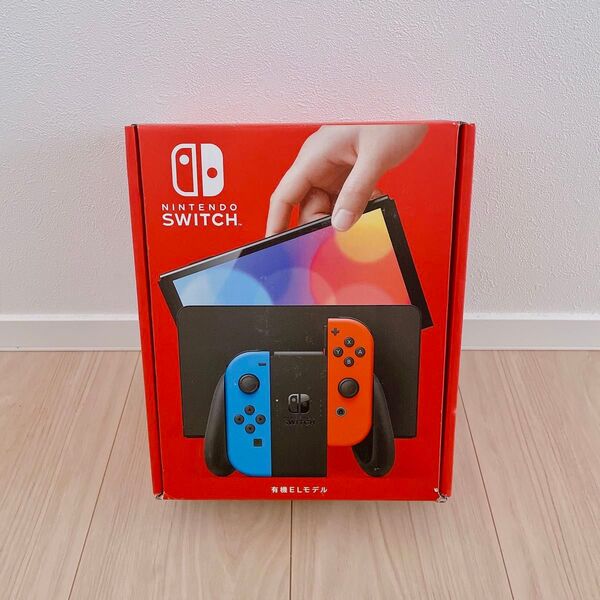 【未使用】有機EL Nintendo Switch ニンテンドースイッチ 本体 ネオン