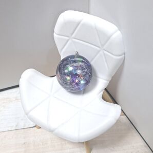 ハンドメイド レジン キーホルダー 宇宙 宇宙玉 チャーム 銀河 気泡多めの訳あり