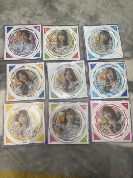 乃木坂46 非売品 新品 未使用 未開封 おとな選抜アクリルスタンドコースター 全9種類 早い者勝ち