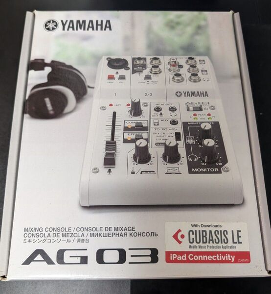 YAMAHA AG03 ミキシングコンソール