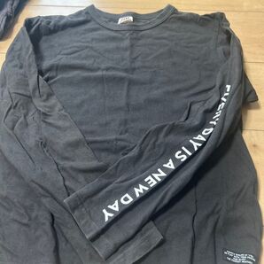 JUNK 長袖Tシャツ 黒 ブラック 150
