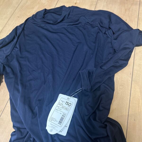 SSKタートルネック野球アンダーTシャツ ネイビー 150 未使用