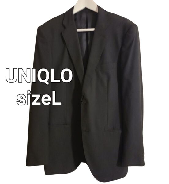 UNIQLO ユニクロSlim Fit 2B シングルジャケットColor ブラック
