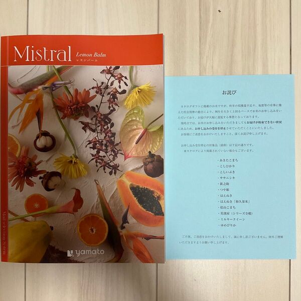 ミストラル 選べるカタログギフト レモンバーム