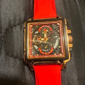 腕時計 スケルトン 自動巻き 稼働 クォーツ