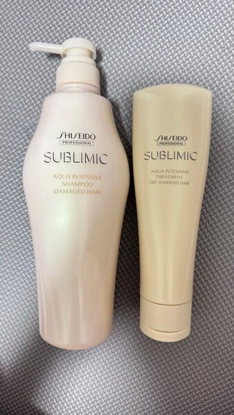 資生堂 サブリミック アクアインテンシブ シャンプー 500ml