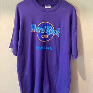 【週末限定】Hard Rock Cafe Honolulu USAビンテージ 紫 90sXL