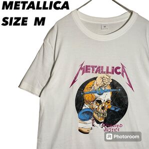 メタリカTシャツ METALLICA Tシャツ M ビックロゴ ヘビメタバンT