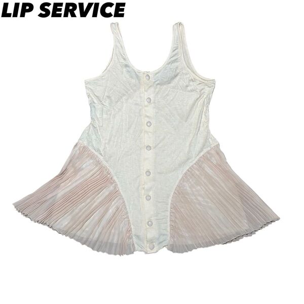 リップサービス ノースリーブワンピースフリル LIP SERVICE チュニック