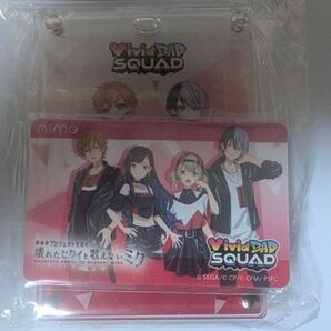 (値下げ7/26迄)プロジェクトセカイ プロセカ チュウニズムアクリルパスケース セット Vivid BAD SQUAD ビビバス