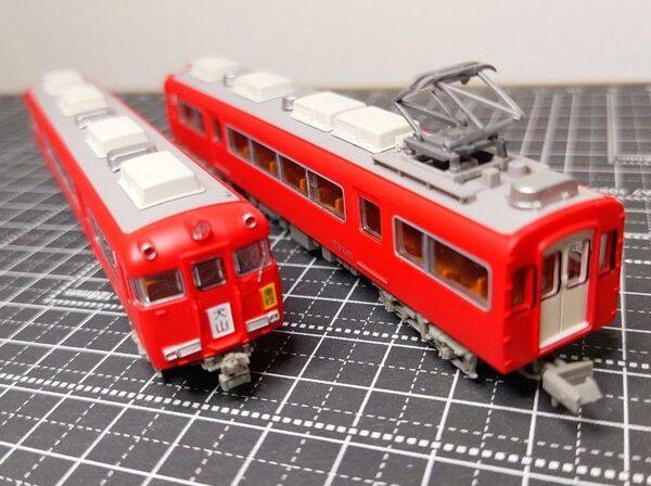 鉄道コレクション「名鉄 名古屋鉄道 7700系 モ7705モ7706」2両セット