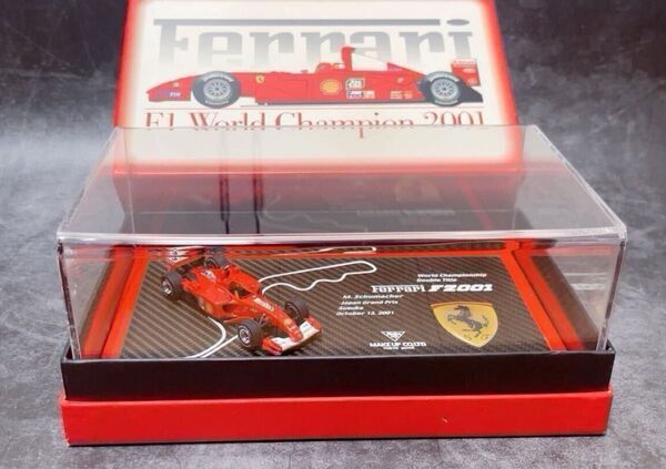 BBR Make up 1/43 SCUDERIA FERRARI F2001 MICHAEL SCHUMACHER