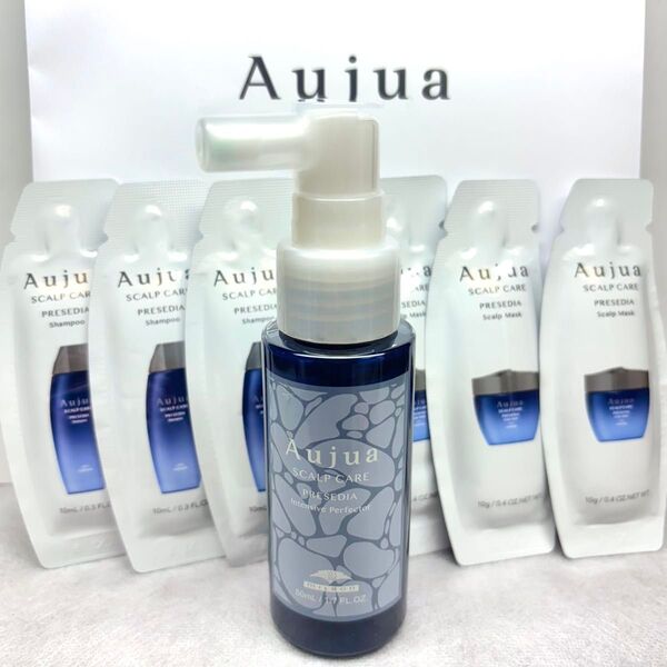 オージュア プレセディア インテンシブ パーフェクター 50ml 頭皮用美容液 シャンプー 10g 3包 トリートメント 3包