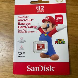 新品 Switch2 マイクロSDカード microSD Express 256GB SanDisk