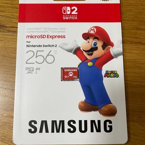 新品 Switch2 マイクロSDカード microSD Express 256GB SAMSUNG