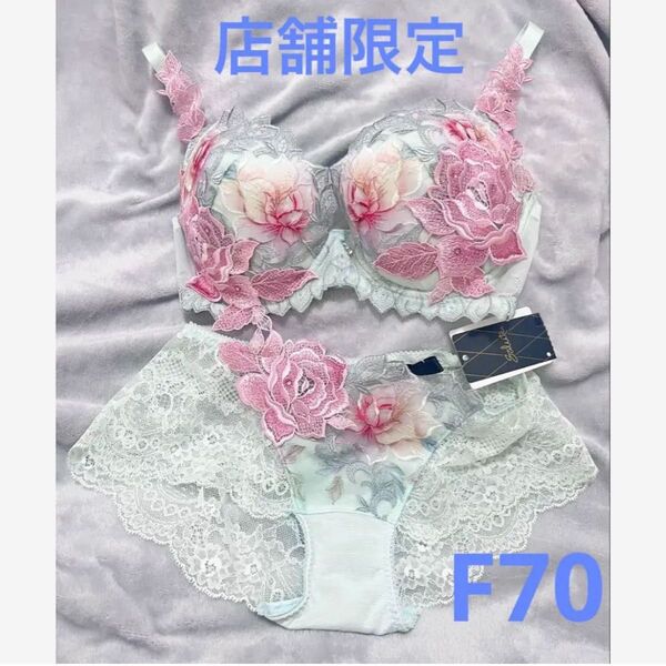 Salute 97G GB ブラジャーショーツセット F70 M Wacoal サルート 97グループ マレフィセント 店舗限定