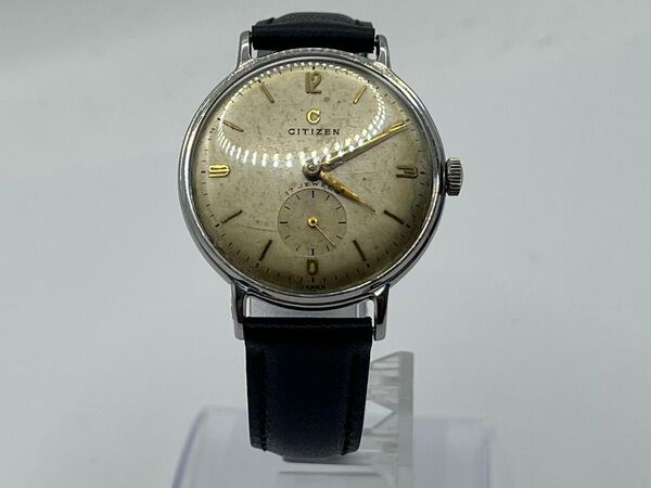 CITIZEN シチズン スモールセコンド Cマーク 17石 手巻き腕時計