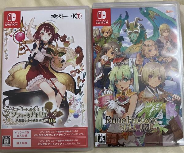 Switchソフト ソフィーのアトリエ ルーンファクトリー4