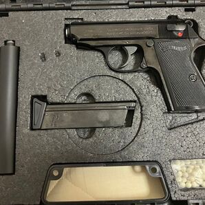 マルゼン ワルサーPPK/Sブラック ムービープロップシリーズ ガスガン