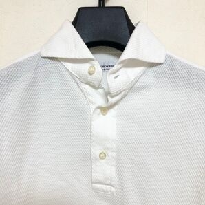 GUY ROVER カッタウェイ鹿の子長袖プルオーバーシャツ S