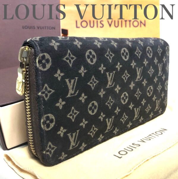 LOUIS VUITTONルイヴィトン モノグラム ミニラン ジッピーウォレット