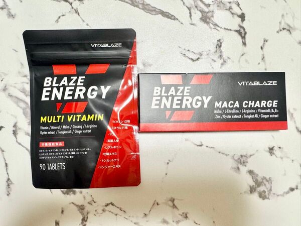 BLAZE ENERGY マカチャージ 30日分 亜鉛 シトルリン アルギニン