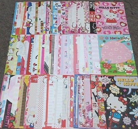 キティ、バラメモ、100枚、メモ帳、メモパッド、平成レトロ、レトロ、平成女児、ファンシー、当時物、激レア、サンリオ、ハローキティ