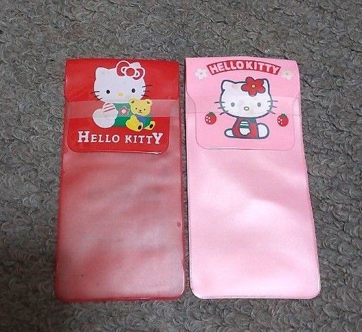 キティ、絆創膏、バンドエイド、ケース、2個セット、平成レトロ、レトロ、平成女児、当時物、希少品、激レア、サンリオ、ハローキティ