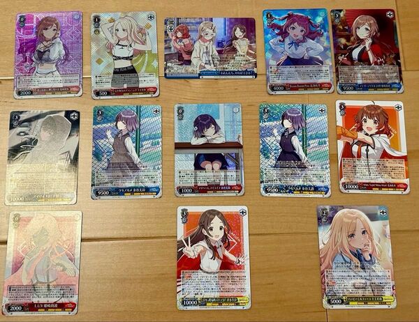 ヴァイスシュヴァルツ ヴァイス 学園アイドルマスターRRR SR RR 美鈴 咲季 手毬