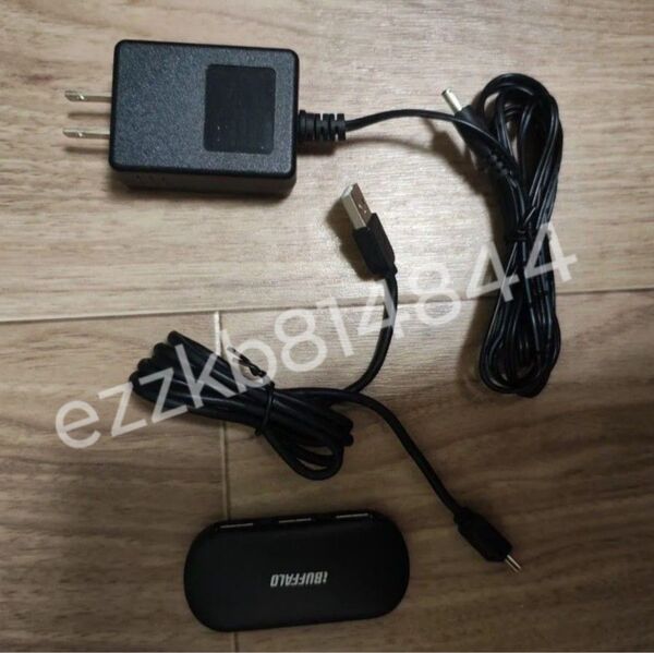 BUFFALO バッファロー 動作確認済み USB2.0 ハブ 4ポートタイプ ACアダプター付 節電 BSH4AE06BK