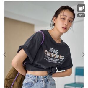 ungrid tシャツ ツアーロゴルーズTee
