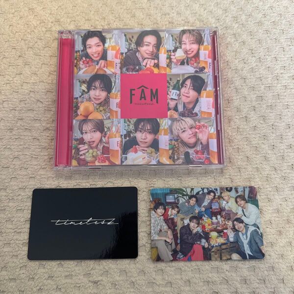 timelesz FAM アルバム 通常盤