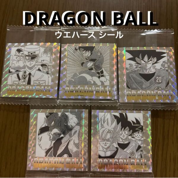ドラゴンボール 40周年記念ウエハースシール 6枚セット