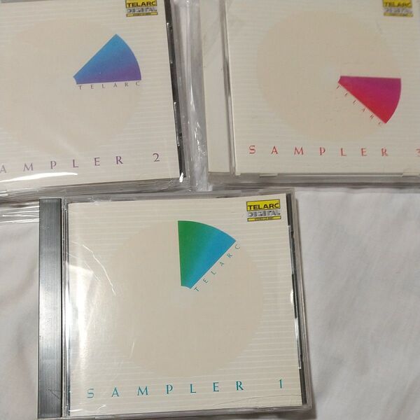 3CD Telarc sampler vol.1,2,&3 テラーク カンゼル プレヴィン ドホナーニ マッケラス マゼール 他