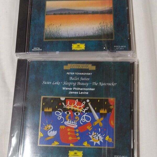 2CD レヴァイン・ゴールド盤 ウィーン・フィル スメタナ:売られた花嫁序曲、モルダウ、チャイコフスキー:白鳥の湖、くるみ割り人形