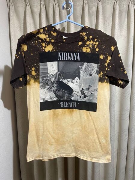 NIRVANA ニルヴァーナ BLEACH ブリーチ 00s ヴィンテージ 半袖 Tシャツ 古着 GILDAN ギルダン