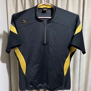 MIZUNO PRO ミズノ プロ 半袖 ハーフジップ ピステ プルオーバージャケット トレーニング トレーニングウェア 野球