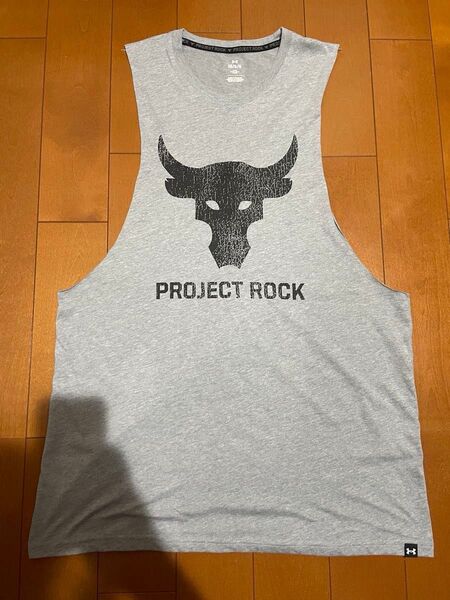 UNDER ARMOR アンダーアーマー PROJECT ROCK プロジェクトロック タンクトップ ノースリーブ トレーニング