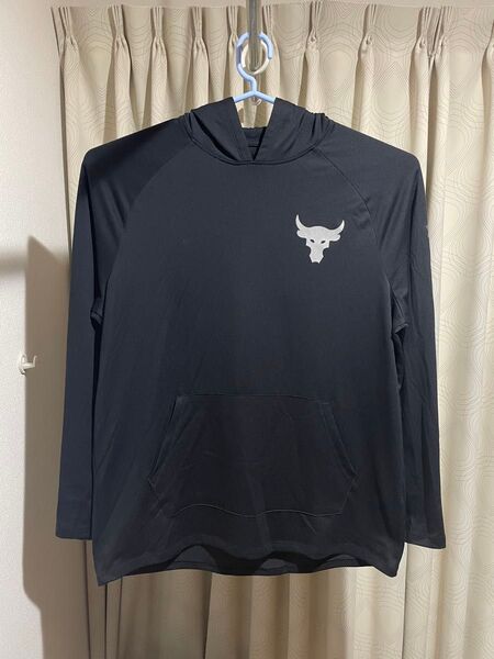 UNDER ARMOR アンダーアーマー PROJECT ROCK プロジェクトロック プルオーバー パーカー フーディ 古着