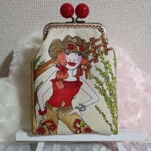売切価格/がま口ポーチ/シガレットケース/化粧ポーチ/ロラライハリス