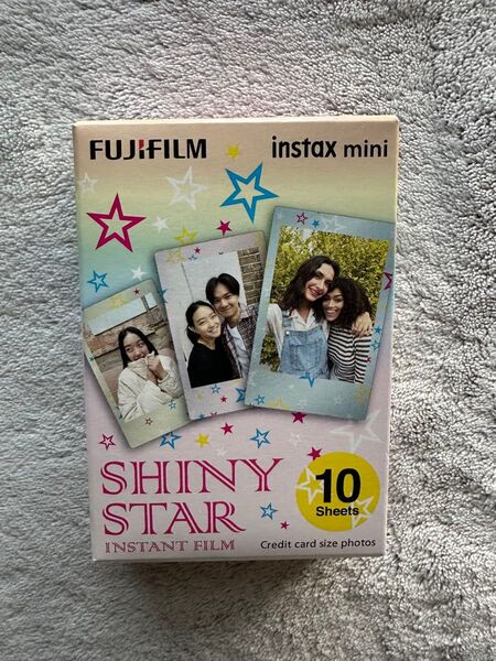 FUJIFILM instax mini SHINY STAR 10枚入り チェキ用フィルム