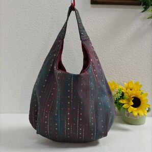 着物 215 リメイク ちっちゃいバッグ